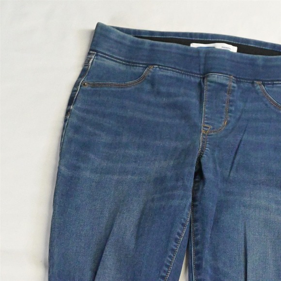 NEW Old Navy 4 Rockstar Pull On Skinny Jeggings Medium‎ Stretch Denim Jeans - Picture 2 of 7